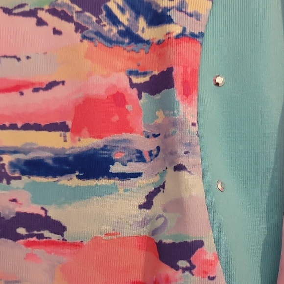 Bundle Girls Gymnastics Leotard One Piece Size 12/14 Butterfly Pink Cat & Jack - Picture 6 of 8